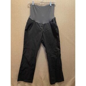Motherhood Maternity Pants Women's Medium Dark Gray